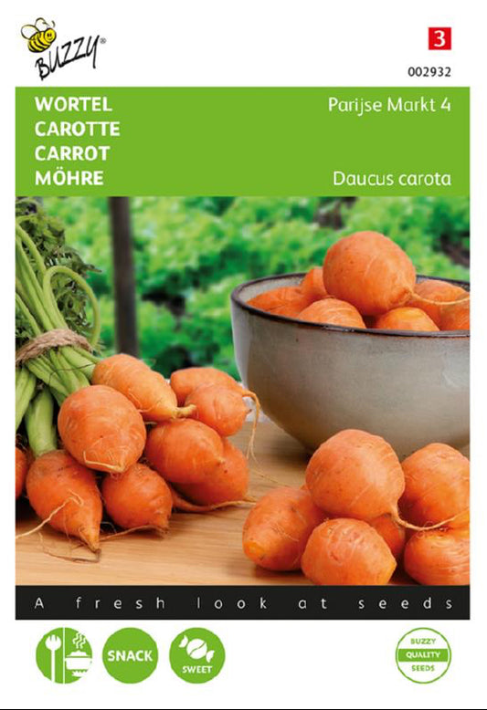 Paris Market porkkana siemenpussi edestä – Buzzy®