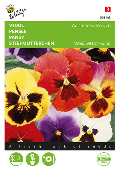 Pensé Aalsmeer Giants Mixed fröpåse framifrån – Buzzy®
