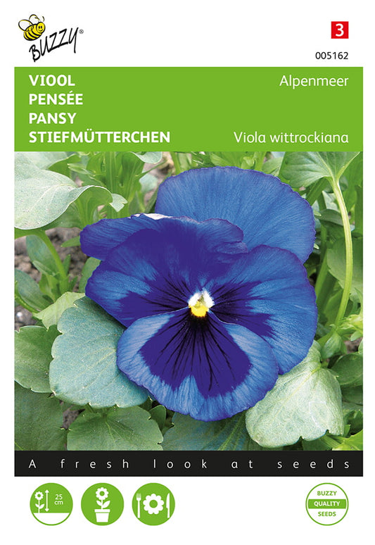 Pensé Swiss Giants Blue with Blotch fröpåse framifrån – Buzzy®