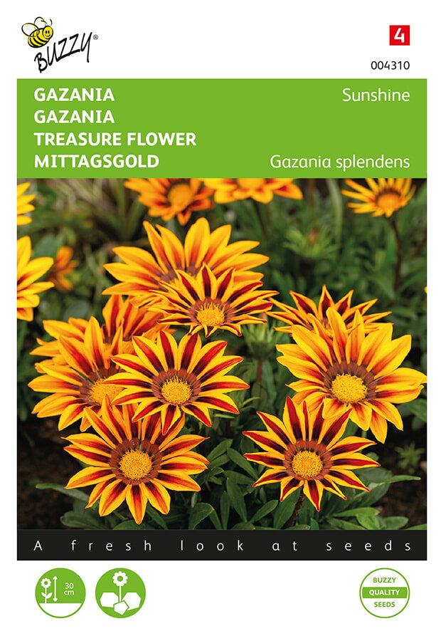 Timanttikukka Sunshine Mixed fröpåse framifrån – Buzzy®