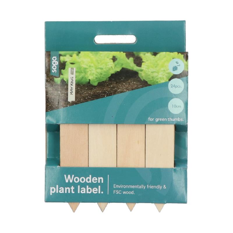 SOGO puiset kasvimerkit 10 cm 24 kpl pakkauksessa
